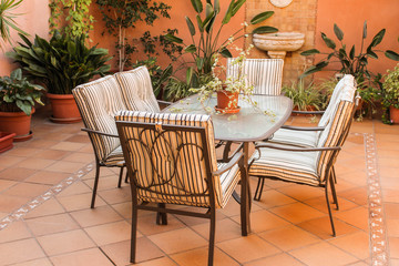 Courtyard Detail