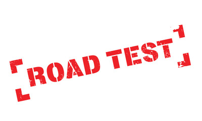 Road Test rubber stamp. Grunge design with dust scratches. Effects can be easily removed for a clean, crisp look. Color is easily changed.
