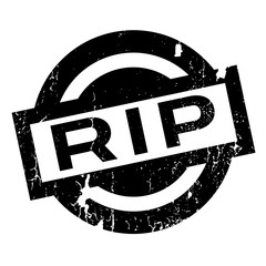 Naklejka premium Rip rubber stamp. Grunge design with dust scratches. Effects can be easily removed for a clean, crisp look. Color is easily changed.