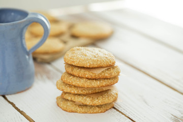 Sesame biscuits 