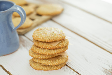 Sesame biscuits 