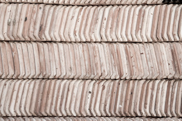 Roof Tile texture and background