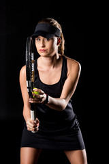 Female tennis player