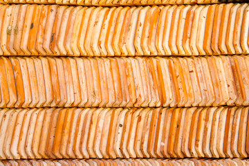 Roof Tile texture and background