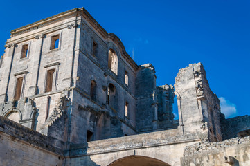 Fototapeta premium Abbaye de Montmajour, France.