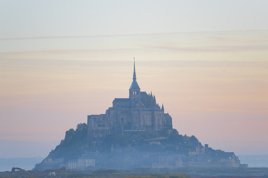 Mont Saint Michel, Normandy, France.
