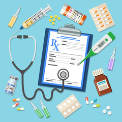 Set medicinal icons © TAlex