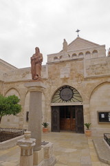 Fototapeta na wymiar Church of the Nativity - Bethlehem - Israel