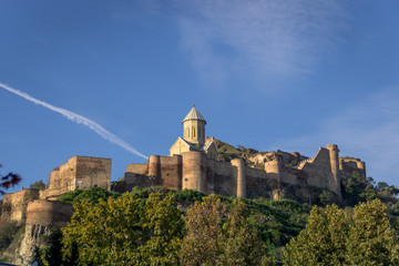 Obraz premium The castle in mountains