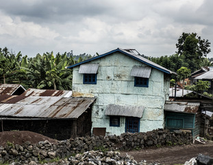 Fototapeta na wymiar Nord Kivu, Democratic republic of Congo