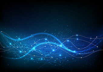 Fototapeta premium vector background abstract technology communication data Science