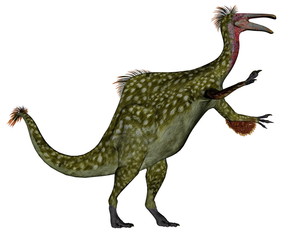 Fototapeta premium Deinocheirus dinosaur - 3D render