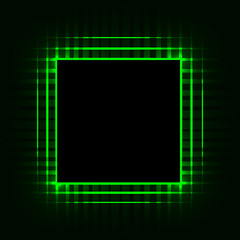 CPU. Printed circuit board. Motherboard. Chip. Computer. Abstract background. Vector Image.