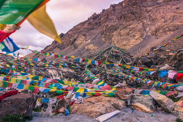 August 15, 2014 - Rongbuk Monastery in Everest basecamp, Tibet