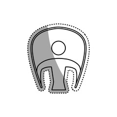 Gym and fitness lifestyle icon vector illustration graphic design