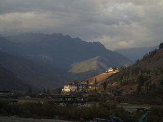 Fototapeta na wymiar Shangri-La Paro Bhutan