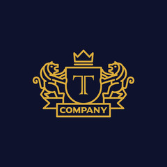 Coat of Arms Letter 'T' Company