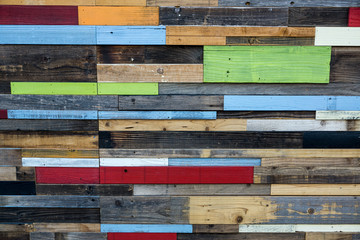 Colorul Wood Wall