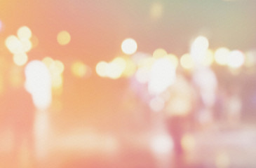 defocused bokeh light, abstract background at night photo