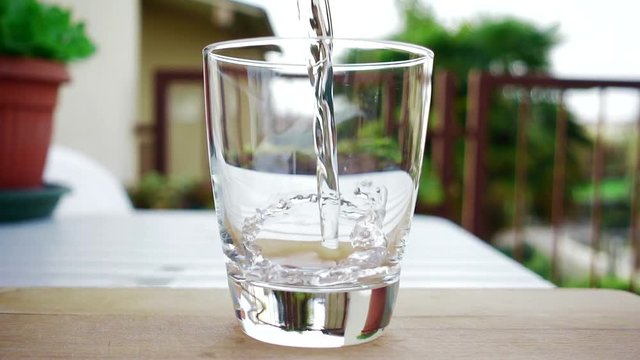 Water in slow motion