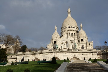 Basilique du Sacré Coeur à Montmartre, Paris en france