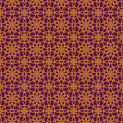 Abstract Seamless Pattern. Ethnic decorative elements for print and cloth, fabrics and canvas texture or any other kind of design. 