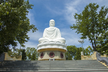 Meditating Buddha Statue. Nha Trang. Vietnam