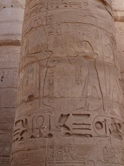Eindrücke von einer Nilkreuzfahrt in Ägypten - Hieroglyphen