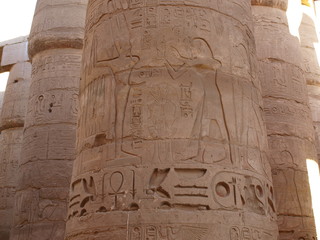 Eindrücke von einer Nilkreuzfahrt in Ägypten - Hieroglyphen