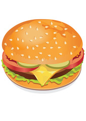 Hamburger vector