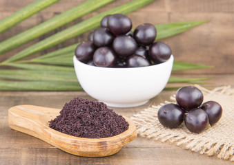 Acai amazonian fruit