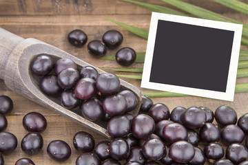 Acai amazonian fruit