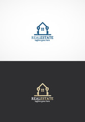 Real Estate, key logo.