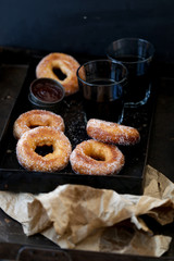 donuts with sugar