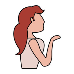 bride woman beautiful icon vector illustration eps 10