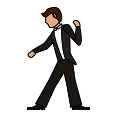 man groom image vector illustration eps 10