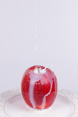 Juicy appetizing apples