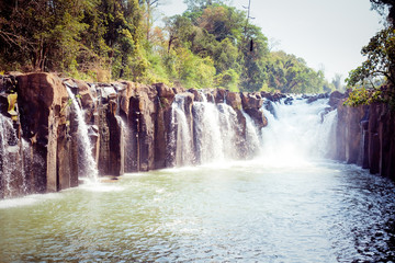 Tad Pha Souam the waterfall