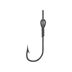 Vector icons fishhook - Illustration