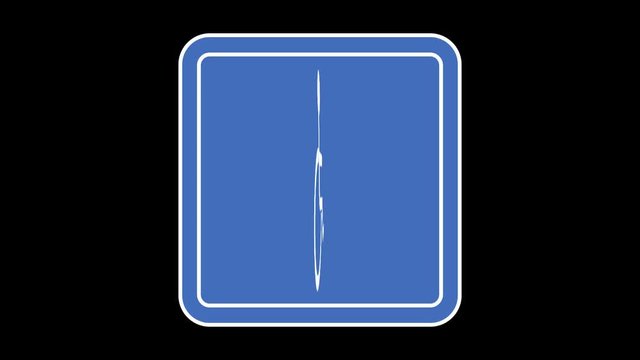Handicapped sign
