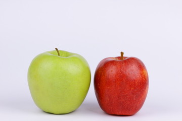 Juicy appetizing apples