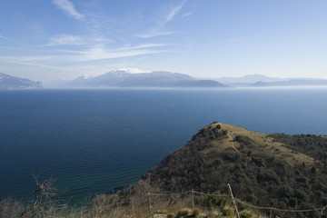 Garda lake from Rocca of Manerba