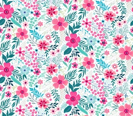 Tuinposter Cute Floral pattern. © ann_and_pen