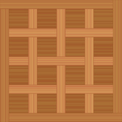 Flooring pattern named CHANTILLY PARQUET - vector illustration of an antique wooden flooring pattern.