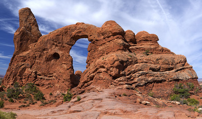 Fototapeta premium Arches National Park - Turret Arch