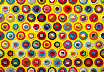 背景　模様　円