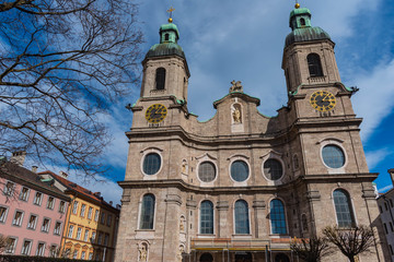 Fototapeta na wymiar Innsbruck Dom zu St. Jakob