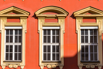 Fototapeta na wymiar Fenster Innsbruck Bürgerhaus