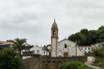 Fototapeta na wymiar Sanctuary of San Andres de Teixido, Galicia, Spain