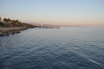 Obraz premium The Limassol Marina in Cyprus